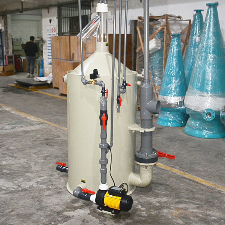 全自动反冲洗水产蛋白质分离设备淡水海水分离器养殖鱼池