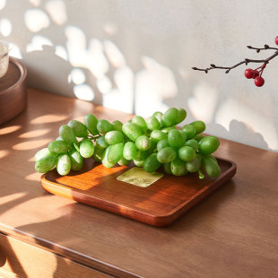 Mahogany Fruit Plate Living Room Coffee Table Key Storage Ornaments Office Desktop Chinese Style Copper Fruit Plate Tray