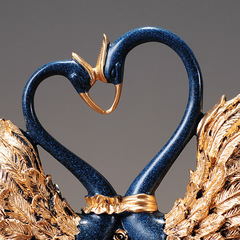 Wholesale price swan home decor accent console cabinet room arrangement decoration gift for friends and sisters-in-law on wedding