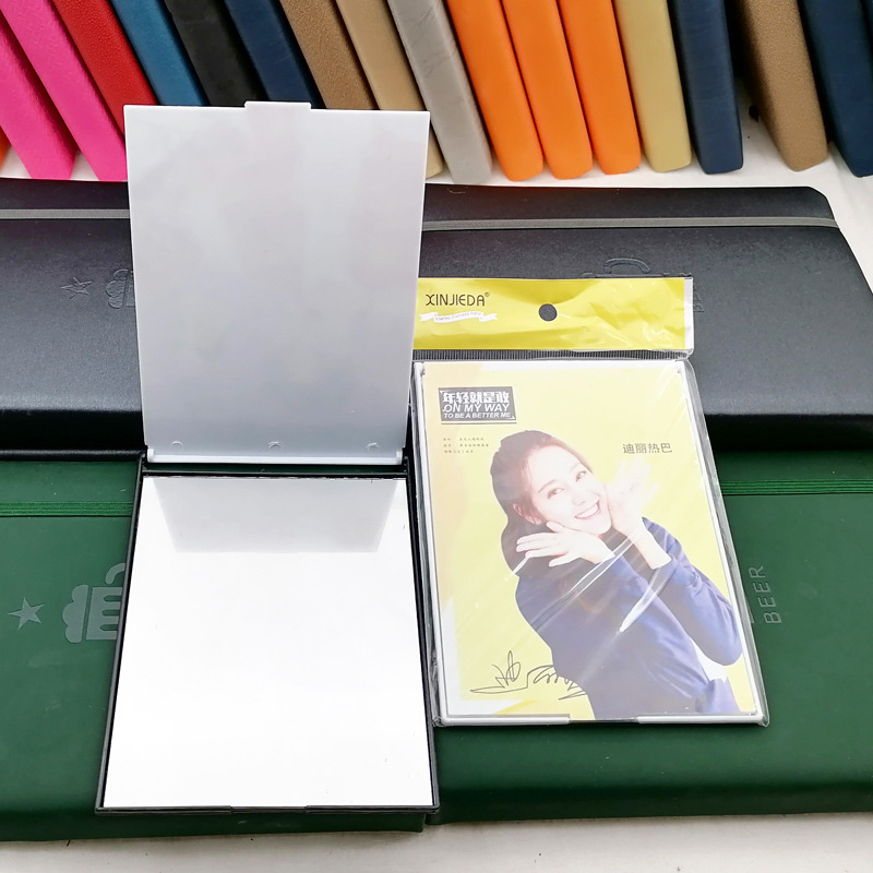N3523 B67 espejo de maquillaje plegable de escritorio portátil HD estudiante Yiwu 2 yuanes dos yuanes Tienda Al Por Mayor