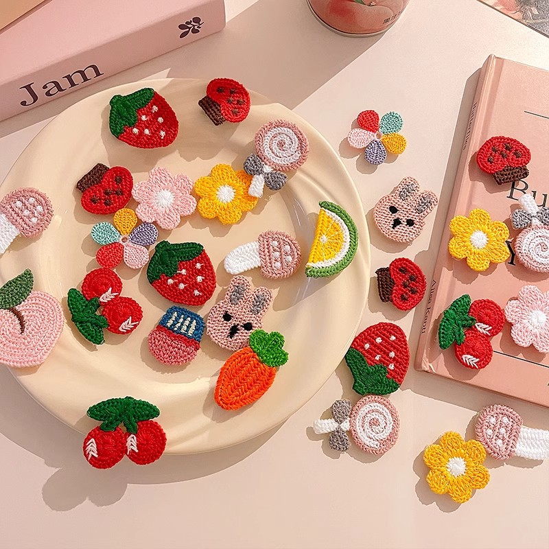 Tejido bebé bebé flequillo roto pegatinas para el cabello, las niñas y los niños no dañan el cabello, vellones, velcro, cabello roto lateral, artefacto de fijación