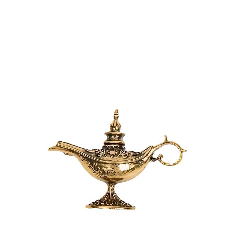 Aladdin magische lamp emaille broche dames legering speld badge_voghion.com