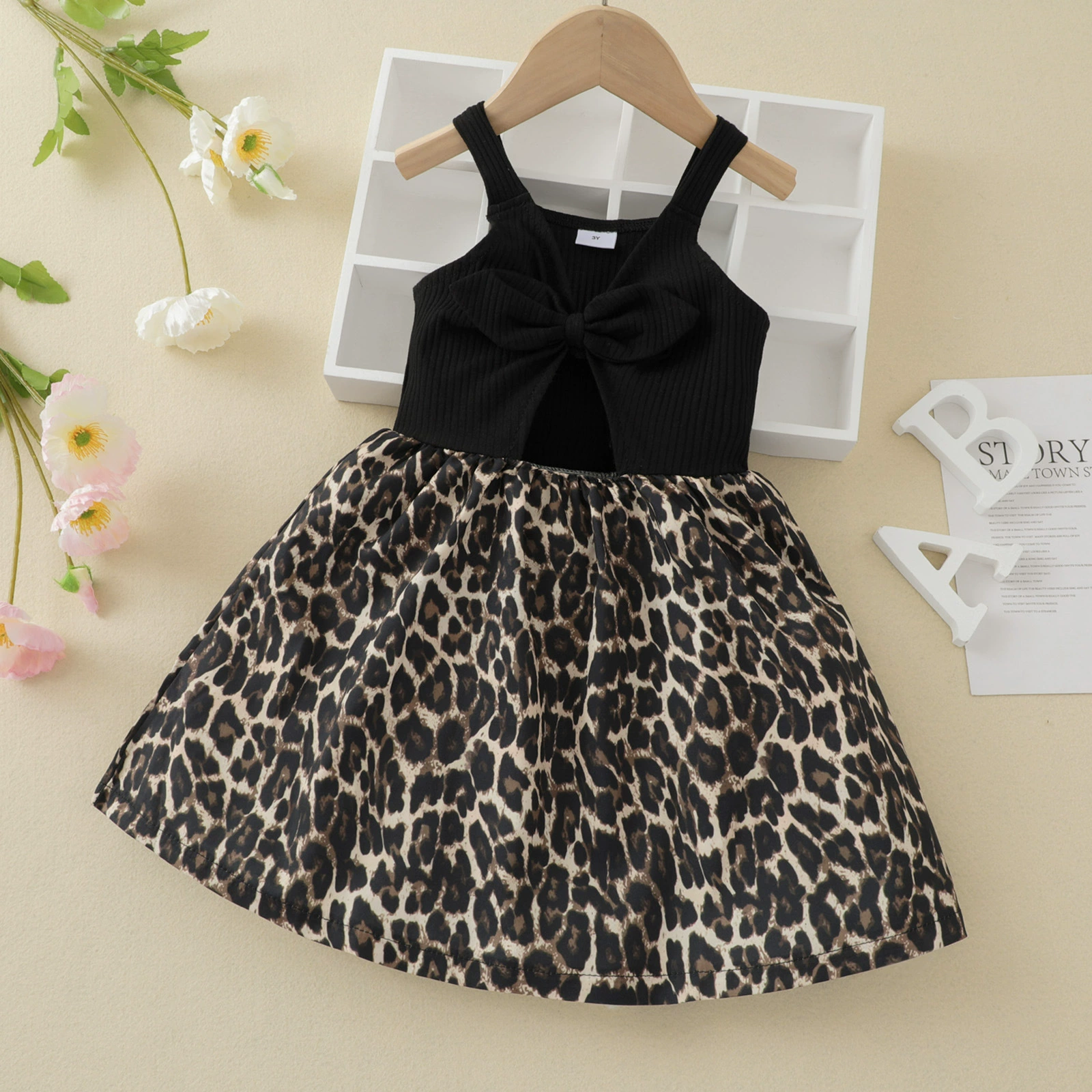Летнее цветное платье с рисунком, AliExpress, европейский стиль, эффект лифтинга, в цветочек, детская одежда