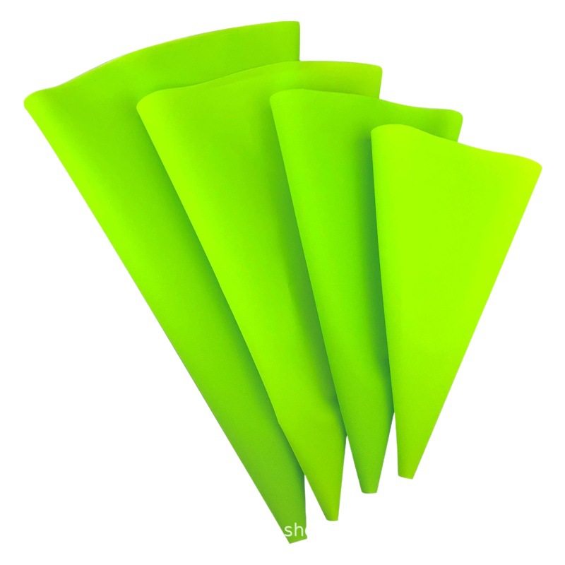 4 Especificaciones bolsa de decoración mixta de silicona EVA bolsa de crema traje de herramientas para hornear pastel Occidental suministros de BRICOLAJE
