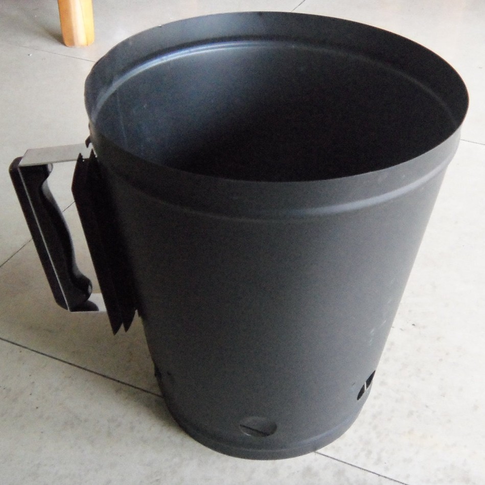 Suministros al aire libre herramientas de barbacoa Punto de carbón barril de carbón de encendido barril de carbono portátil de carbono barril encendedor cono de carbono