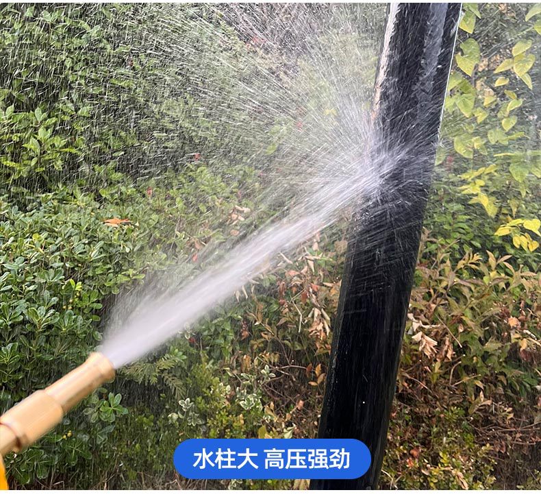 Suitable for High-Pressure Car Wash Water Gun, Household Spray Gun, Powerful Car Washing Booster, Car Brushing Artifact, Nozzle, Water Pipe, Soft