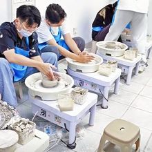 陶艺机拉坯机成人儿童diy陶泥机家用小型陶吧教学设备陶瓷拉胚机