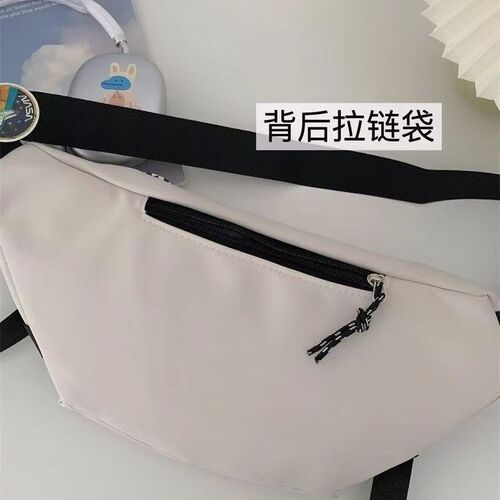 Fashionable cool ins men's cross-body chest bag, street Harajuku one-shoulder sports, all-matching overalls cross-body bag, students 'pockets