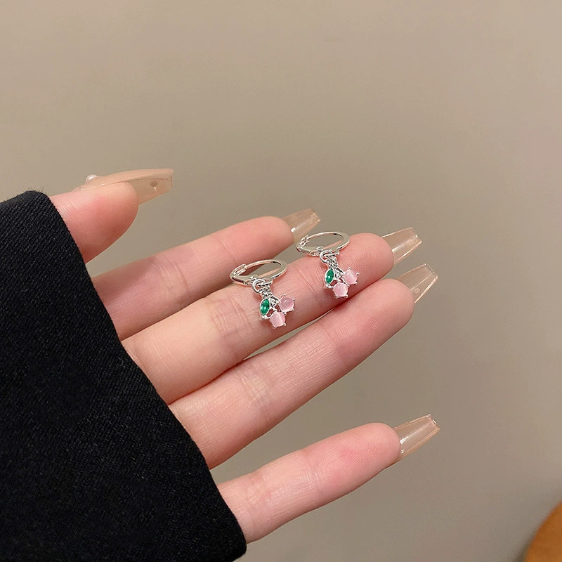 Серьги с Zircon из жемчуга, стиль роскоши, простой и элегантный дизайн