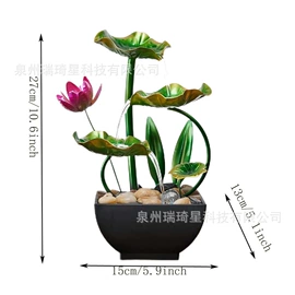 流水摆件;鸟类;邮箱/邮筒