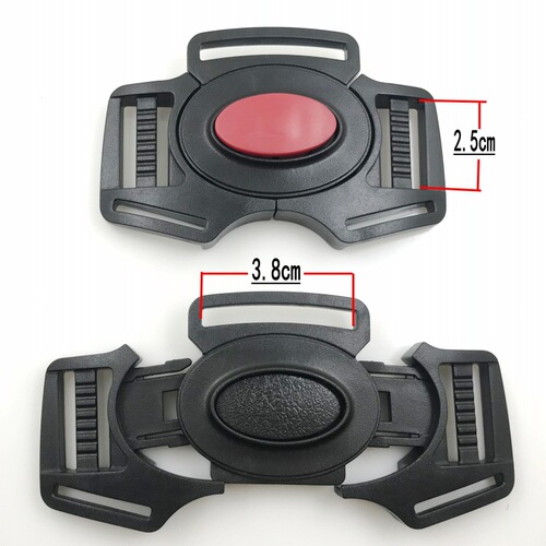 Supply of plastic multi-directional stroller buckle, five-point safety buckle, plastic buckle buckle