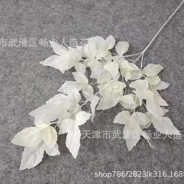 Flores artificiales blancas al por mayor para bodas, decoraciones de flores falsas, accesorios para techos de hoteles, flores artificiales blancas para celebraciones de bodas en salones de boda. image 62