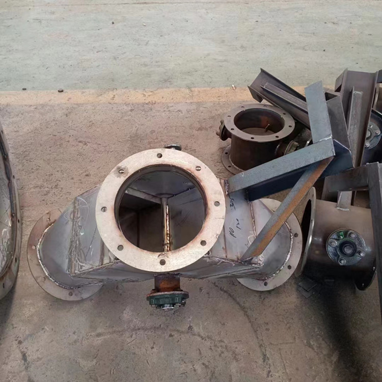 厂家直供三通分料器 三通分料阀 电动手动分料器可制作