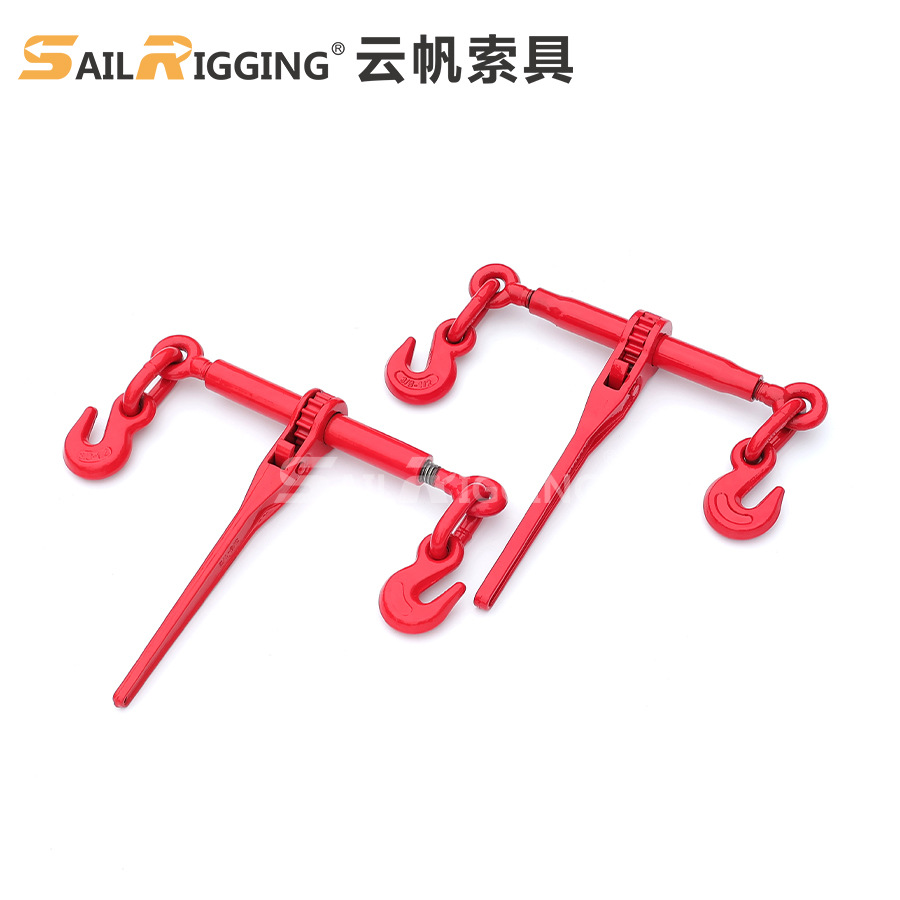 厂家供应锻柄美式棘轮式紧索具  6吨矿用封车器链条拉紧器