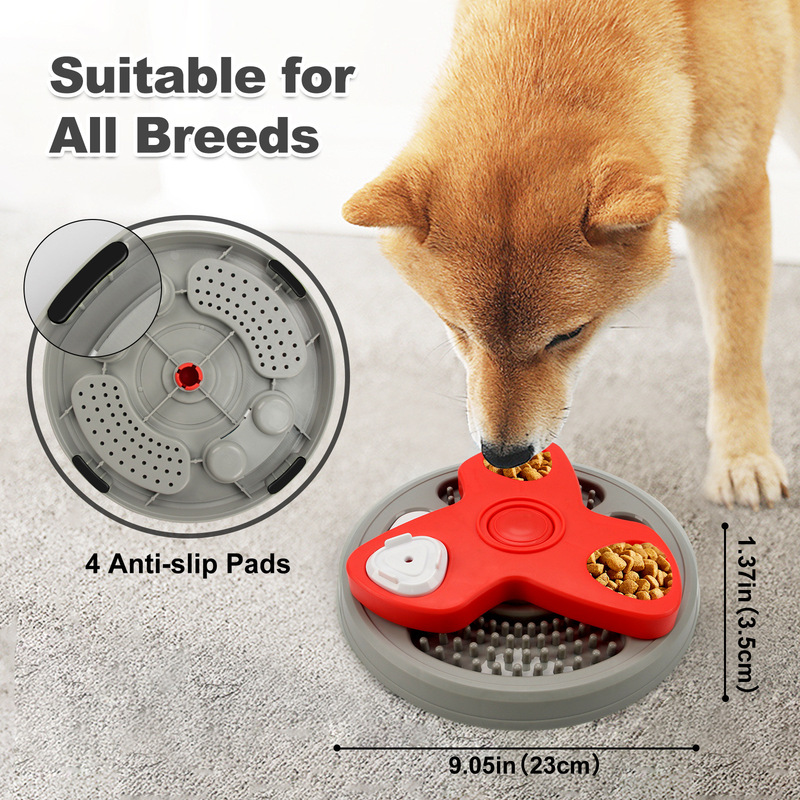 多層回転犬盤ペットがひっくり返さないようにむせないようにする食器家猫犬用品食器が国境を越えている|undefined