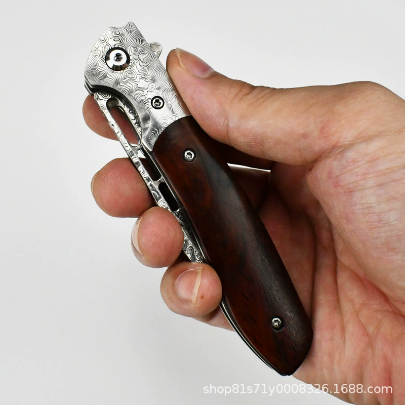 Sharp pocket knife, handheld folding travel bearing