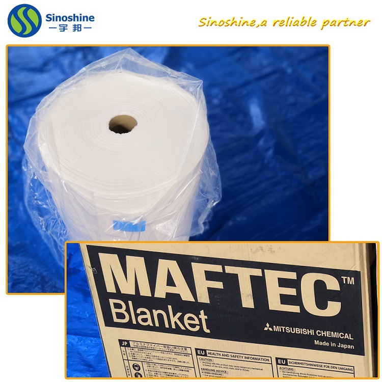 宇邦供应渣球含量低的1600多晶莫来石纤维毯