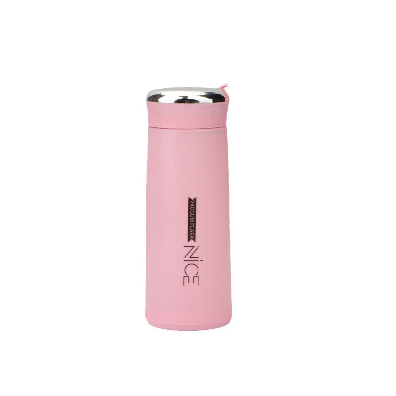 Creative double-layer glass household portable handle outdoor handy cup fashion gift glass drinking cup for hair