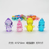 Toy with accessories, cartoon transparent jewelry, crystal, perfume, decorations, accessory, with gem