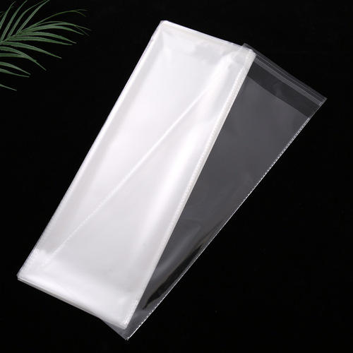 20 cm wide strip transparent opp packaging self-adhesive bag OPP self-adhesive self-adhesive ziplock bag seal bag
