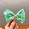 Children's hairgrip with bow for princess, cute hairpins, three dimensional hair accessory