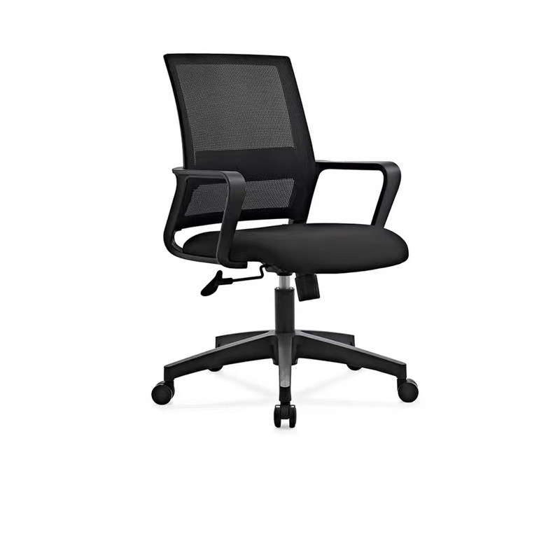 Silla de oficina, cómoda para estar sentado durante largos períodos en la sala de conferencias, silla de estación de trabajo de oficina, silla de empleado con respaldo, silla giratoria, silla de oficina.