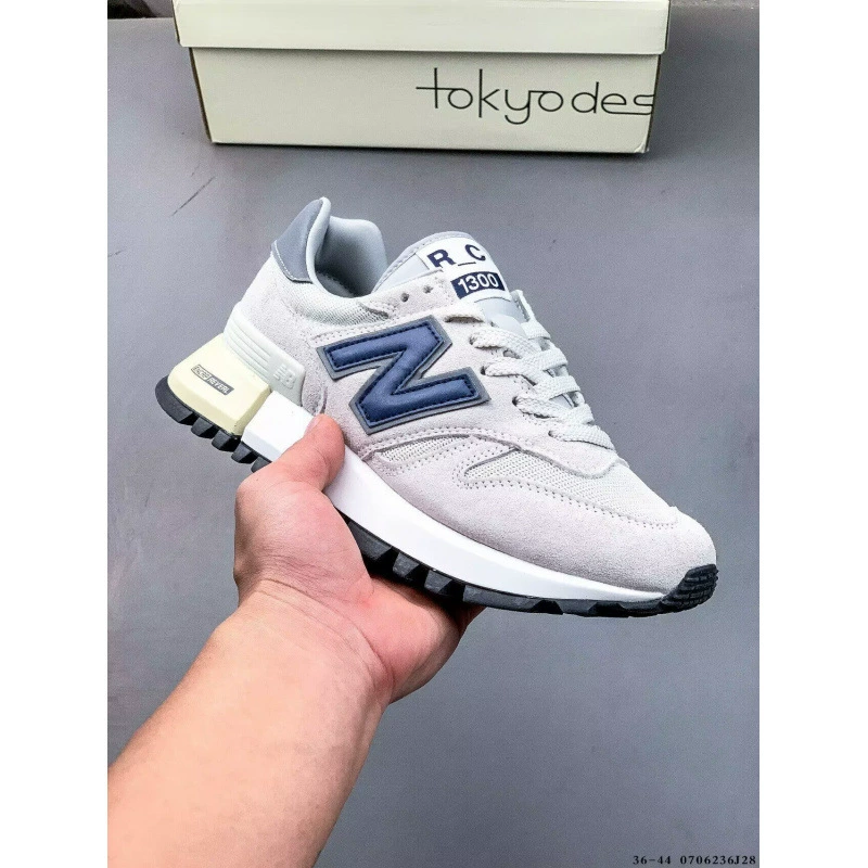 Кроссовки в стиле ретро Yuanzu серые NB 1300 N990 V3 дышащие мужские и женские совместные беговые кроссовки