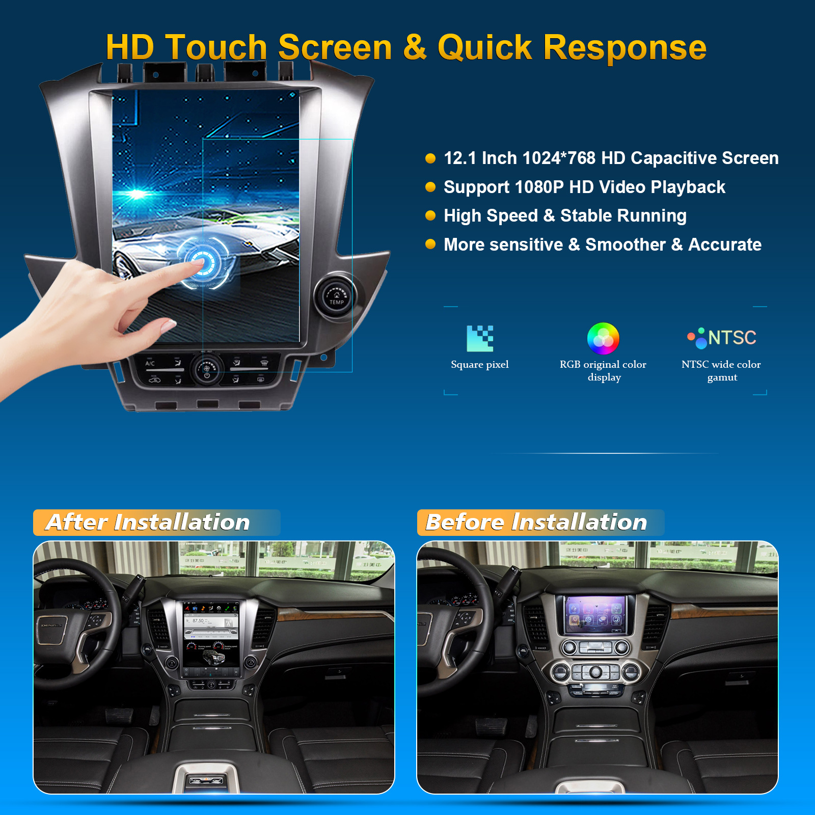 Chevrolet Tahoe 2014 Car Audio Smart Navigation Car GPS Android Navigation