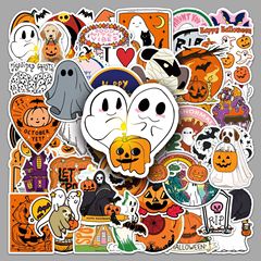 50枚ハロウィーン落書き個性クロスボーダー漫画祭りグーカードDIYスケートボード水カップトランクステッカー防水