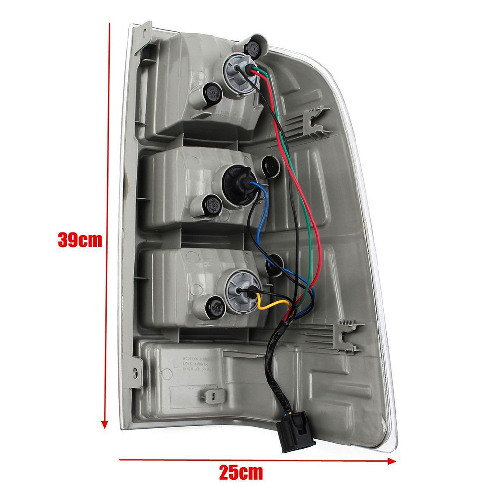 Aplicable a Ford Ranger 08/09/10/11 Luz trasera Luz de marcha atrás izquierda y derecha Luz de frenado