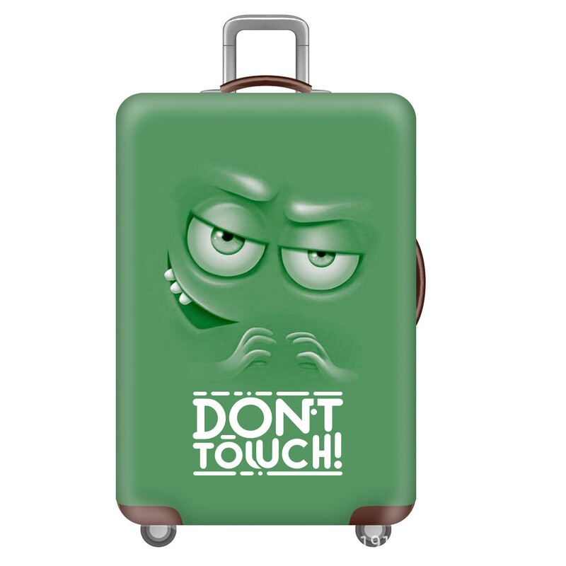 Suitcase Cover 3D Printing Protective Cover Trolley Case Cover Travel Dust Cover Bag