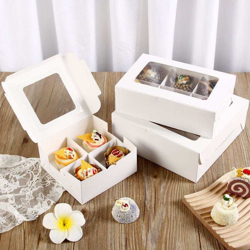 生巧包装盒简约下午茶6/9/12粒甜品慕斯蛋糕蛋黄酥糕点九宫格打