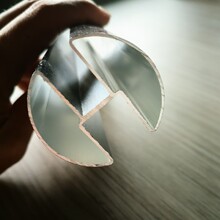 厂家直销卫生间隔断配件卫生间拉杆铝材铝材吸通