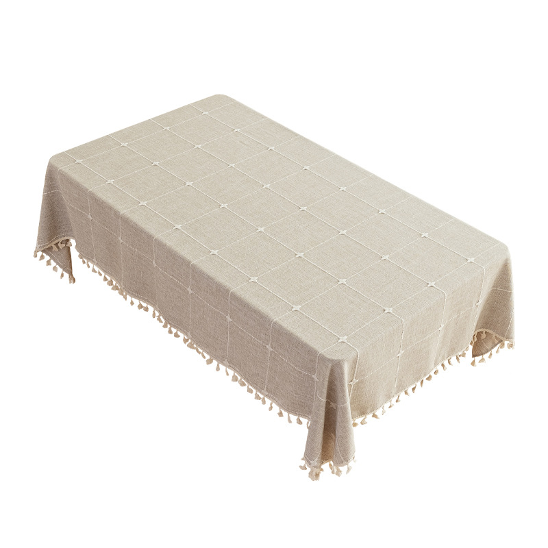 Transfronterizo gran tela tela tela tela de mesa impermeable a prueba de polvo desgaste mesa de mesa rectangular mesa de té una sola mesa de mesa de mesa de mesa de mesa