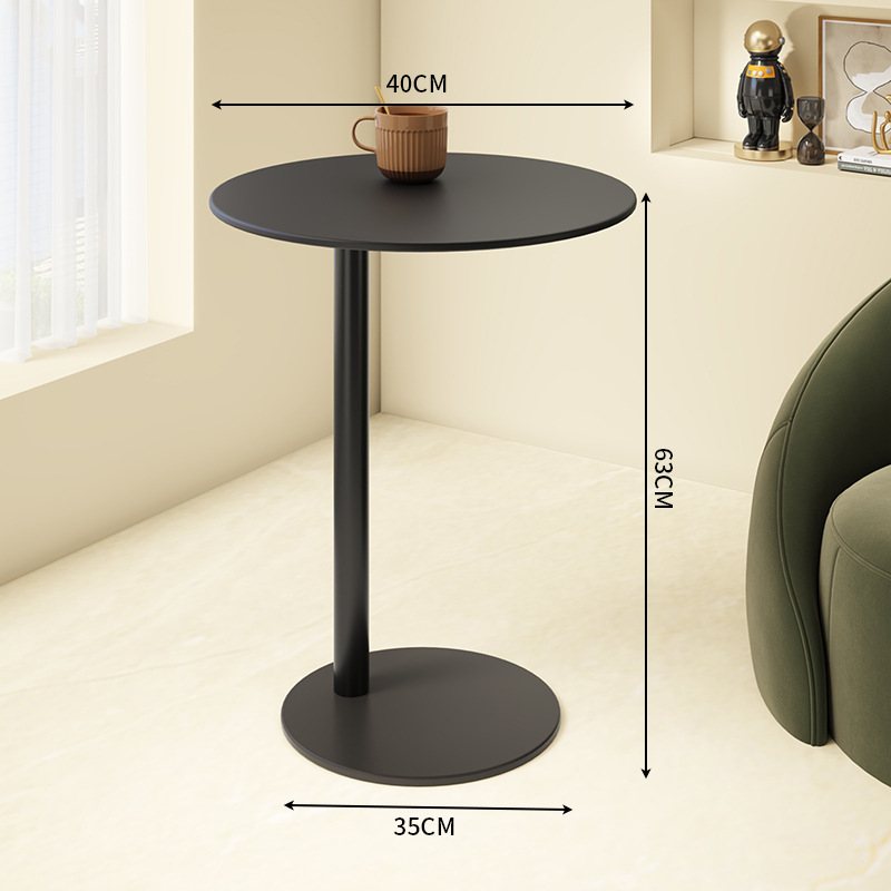 원형 - 블랙 - 높이 확장형