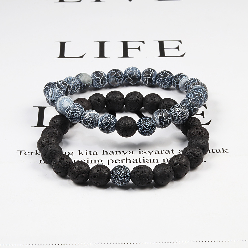 Holiday, Street Occasion Basic Classic Style Geometric Natural Stone Agate Bracelets