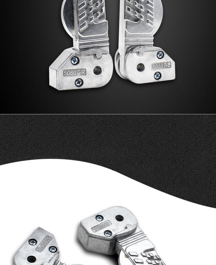 Electric car rear pedal War speed GTR rear pedal pedal folding ghost fire electric motorcycle rear pedal footrest accessories