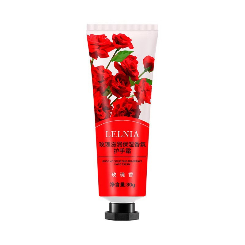 Genuino Lelnia Gardenia Flower Humectant Perfume Hand Cream 30g Flower Perfume Hand Cream