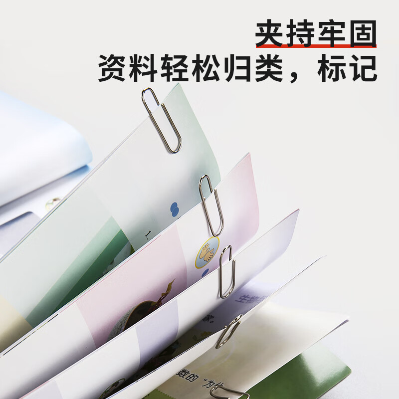 朝光3号ニッケルメッキクリップ金属防錆クリップ事務用品100枚/ケースABS91696|undefined