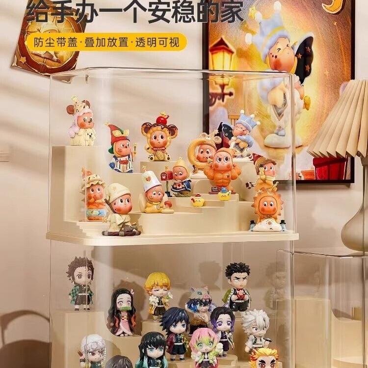 Blind Box Storage Display Rack, Figure Display Cabinet, Transparent Acrylic Star Figure Creative Pop Mart Storage Box Blind Box Storage Display Rack, Figure Display Cabinet, Transparent Acrylic Star Figure Creative Pop Mart Storage Box