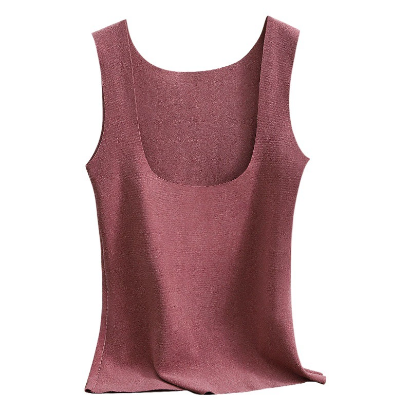 Женский терможилет с поддержкой груди, из немецкого бархата, зимний жилет от холода, черная базовая рубашка, удобный для кормления грудью, нижнее белье с низким вырезом.