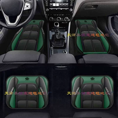 Set of Non-Slip Mats, Retro Nordic – Avtomobil döşəmə paspasları - sku42-color-temu-hot-selling-floor-mats-48-3344cm-two-piece-pack