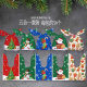 Christmas candy bag cross-border hot selling popular drawstring ribbon drawstring bag rabbit ears gift packaging bag mixed