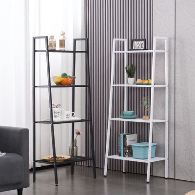 Northern Europe Trapezoid Shelf kitchen bedroom a living room Microwave Oven household multi-storey Metal Shelf Flower trellis Storage rack