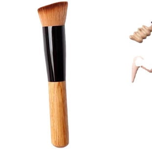 Factory wholesale spot single makeup brush does not eat powder oblique brush foundation brush oblique brush blush brush makeup tools