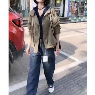 发603大爱美依缘2026早春新款韩版女款长袖短外套休闲时尚显瘦潮