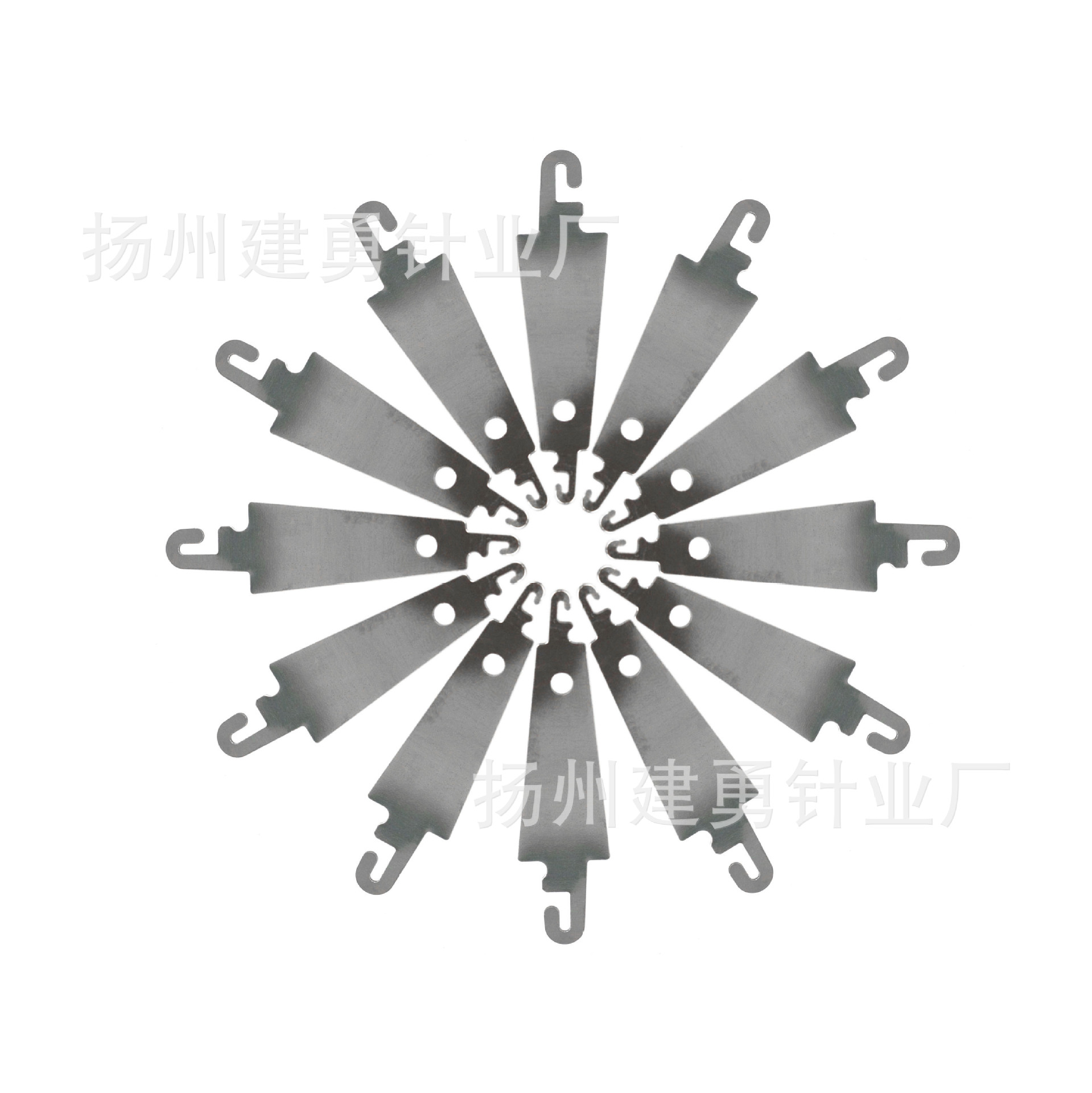 厂家批发不锈钢雨伞穿针器金属穿针片十字绣配件引线器雨伞穿针器