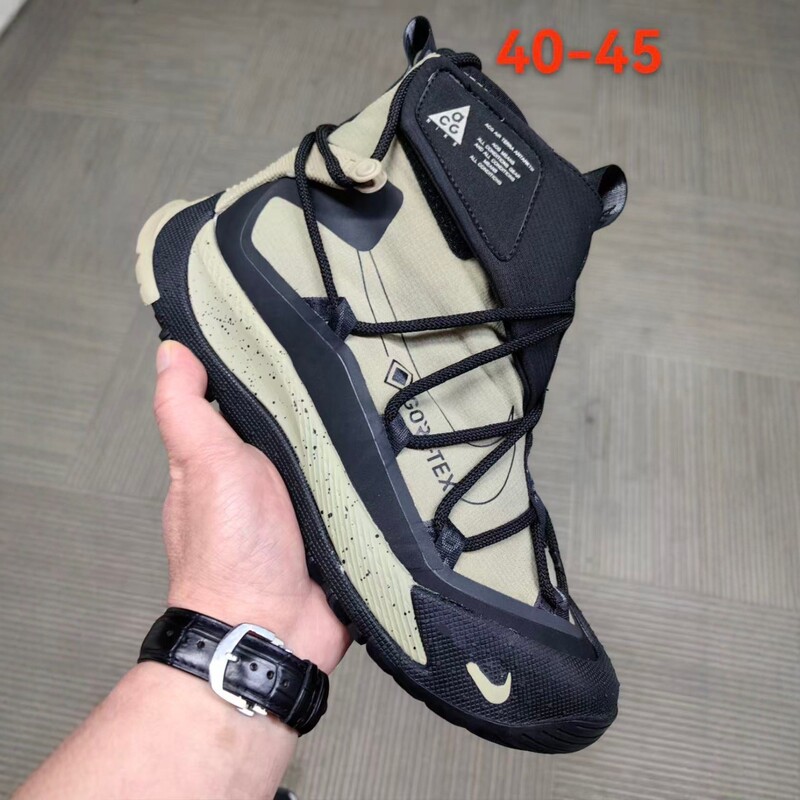 Cross-Border Putian Pure Original Acg Air Terra Outdoor High-Top Water-Repellent Shoes Sports Cross-Country Hiking Shoes for Men and Women