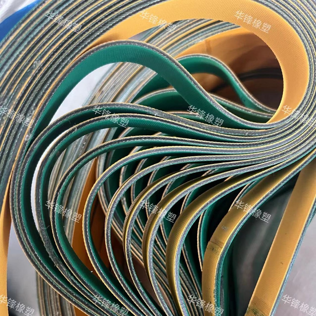 PVC片基传送带防跑偏助力强力高 耐油 磨性好源头厂家工业皮带