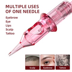 Dragon Embroidery Disposable Tattoo Needle Pink Tattoo Eyeliner Tattoo Eyebrow Needle Tattoo Hair Tattoo Scalp Tattoo Needle Tattoo Embroidery Integrated Needle